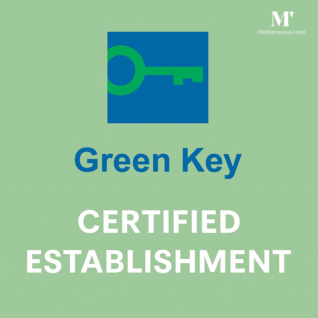 Mediterranean Hotel is now Green Key certified!
